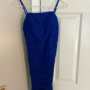Crystal Doll Royal Blue dress